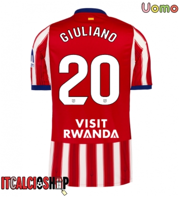 Atletico Madrid Giuliano Simeone #20 Prima Maglia 2026-27 Manica Corta